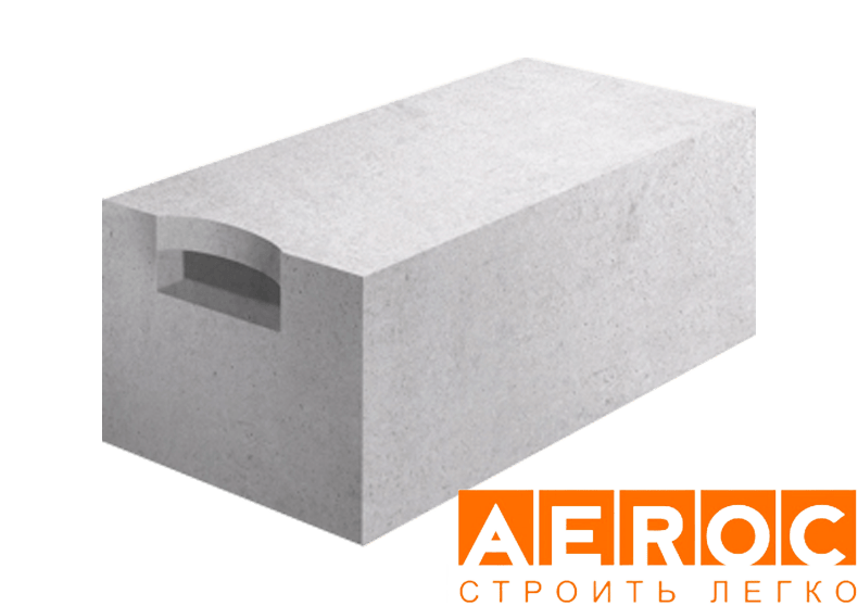 Газобетон Aeroc D400 625х400х250 мм